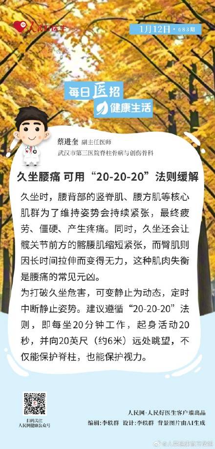 久坐腰痛可用“20-20-20”法则缓解 (pic1) 久坐腰痛可用“20-20-20”法则缓解 (pic1)