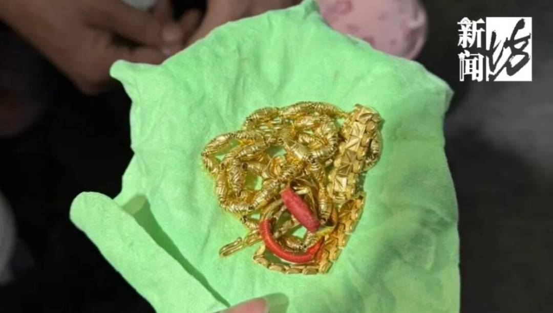 女子帮母亲大扫除,10多万黄金饰品被当垃圾扔了,警方:被一老人捡走,以为不值钱 (图3) 女子帮母亲大扫除,10多万黄金饰品被当垃圾扔了,警方:被一老人捡走,以为不值钱 (pic3)